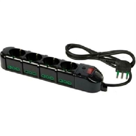 Fanton 42135 multiprise noire 12 prises Type L 16 A