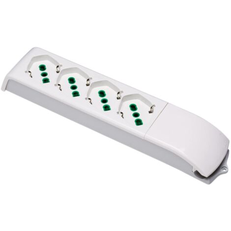 FANTON 480130 Multipresa FIDO senza cavo 4 prese bipasso italo/tedesche 2P+T 16A
