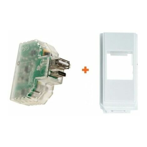 Fanton caricatore USB A+C incasso compatibile Bticino Matix - 82893-BM