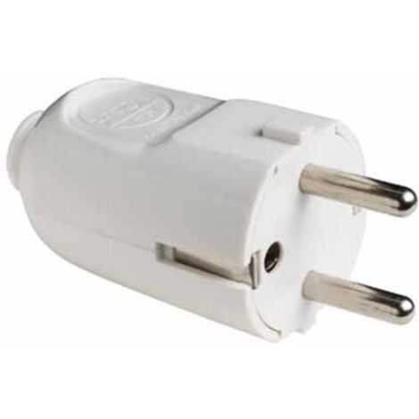 Fanton Franco Deutscher Schuko-Stecker 2P+E 16A weiß 80070