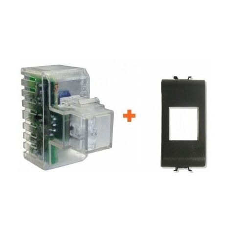 Fanton lampada emergenza led incasso compatibile Gewiss Chorus grigio scuro - 82882-CG