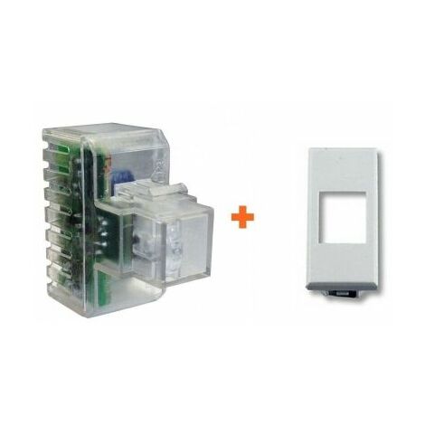 Fanton lampada notturna segna passo led compatibile Bticino Axolute bianca - 82883-BA