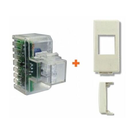 Fanton lampada notturna segna passo led compatibile Bticino Luna - 82883-BL