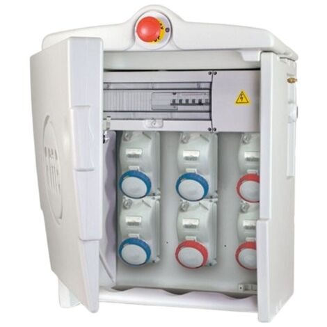 Fanton Polifemo MIDI ASC IP55 Centralita de 6 vías 74712