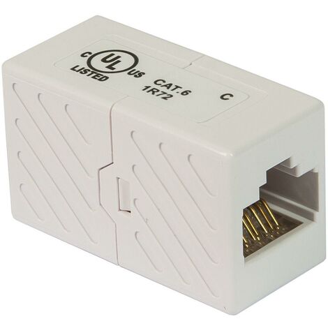 Fanton spa accoppiatore utp rj45 non sch.cat.6 colore bianco 23748