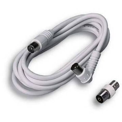 Fanton s.p.a. prolunga tv spina+presa 2mt bianca 31060