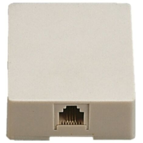 Fanton Steckdose plug 6/4 mit doppelseitigem Kleber 22250