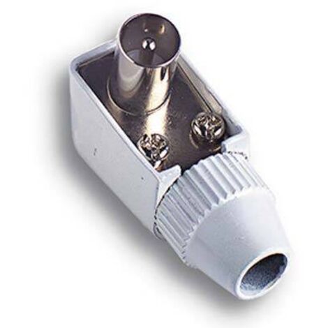 Fanton TV-Stecker mit COAX-Winkel 9,5 mm Durchmesser 32040