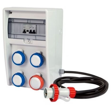 Fanton Ulisse ASC Centralita con tomas y cable IP65 74323
