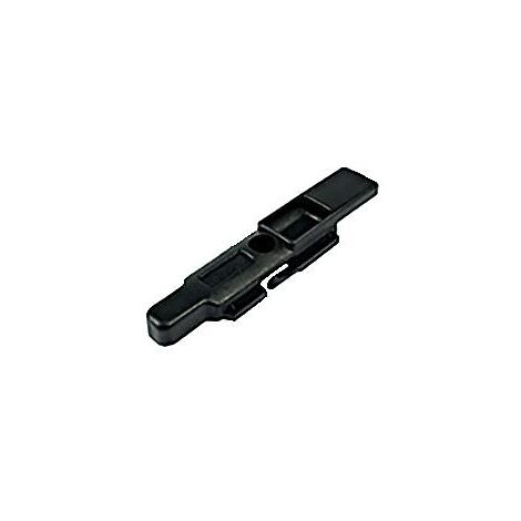 Fapim – Embout de tringle en polyamide Ø6 mm pour gorge européenne – Mécanisme ouvrant à la française – Nylon renforcé pour durabilité accrue
