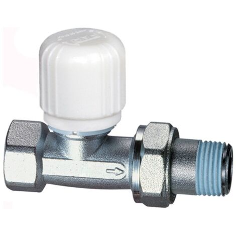 FAR 1640 Valvola Termostatizzabile Diritta Cromata Ø3/4" Attacco Ferro Con Codolo - 1640 34