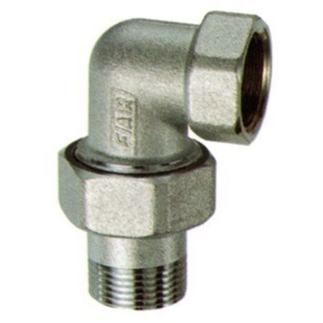 FAR 5200 Bocchettone Curvo Ø3/8" Maschio Femmina Cromato - 5200 38