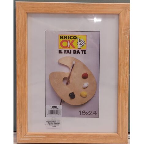 FAR S.P.A. - CORNICE NEWMAN ARANCIO 18X24CM - IN LEGNO PINO