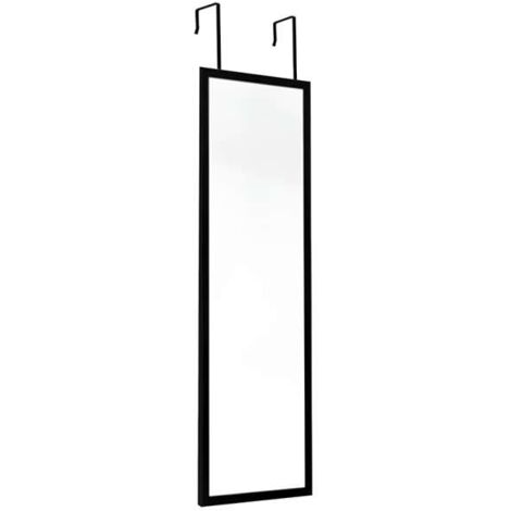 Far Specchio per Porta Reymond 30x122 cm Colore Nero - Design Elegante
