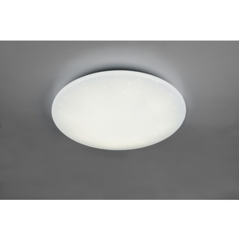 FARA PLAFONIERA LED 27W 3100lm, 3000 - 5500KDIFFUSORE METACRILATO CON EFFETTO CIELO STELLATO CON SMART CONTROL MOLTEPLICI FUNZIONI "WIZ" D. 60CM