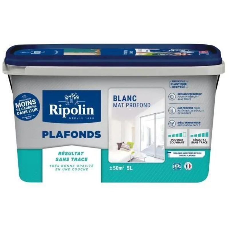Ripolin Innenwandfarbe Weiß Matt 5l