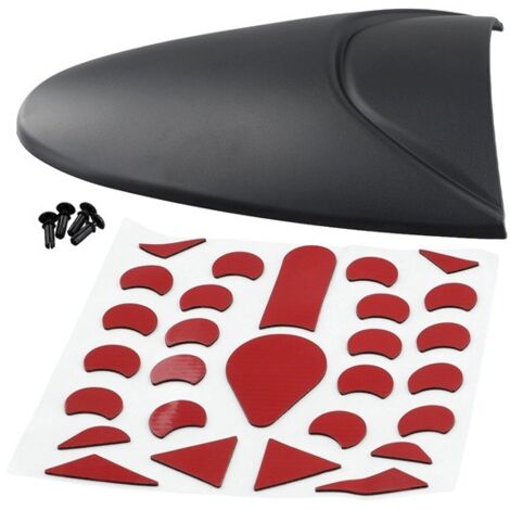 Farbe: Schwarz Material: Kunststoff Motorradkotflügel, modifizierter Hinterradkotflügel für Motorräder.