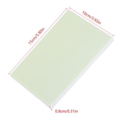 Farbiger Gummiblock für DIY-Sandwichstempel (Matcha-Grün)