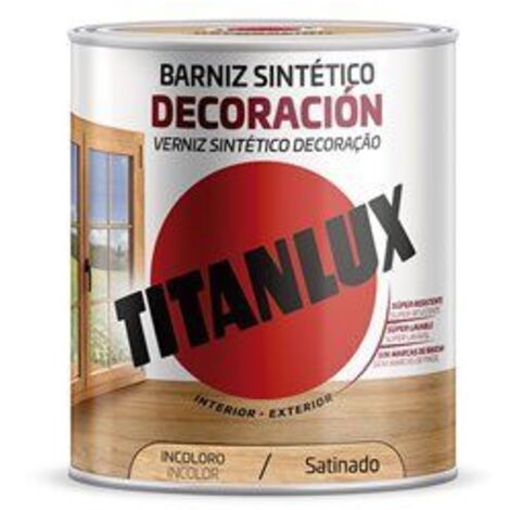 Farblose Satinierte Synthetische Dekorationslack 750ml Titanlux M11100034