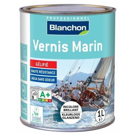 BLANCHON Farbloser glänzender Seelack 1L