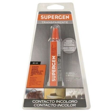 Farbloser Supergen-Kleber 40 ml.