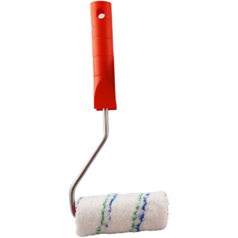Farbroller Malerwalze 1 St. mit Bügel Farbwalze Mikrofaser Streichroller 10cm CT01