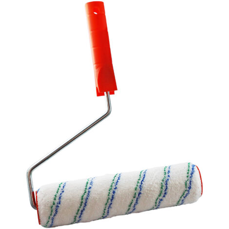Farbroller Malerwalze 1 St. mit Bügel Farbwalze Mikrofaser Streichroller 25cm CT01
