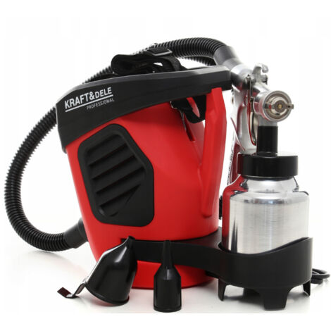 Farbsprühsystem 600W 1000 ml HVLP Sprühpistole Lackiergerät Elektrische Farbsprühgerät