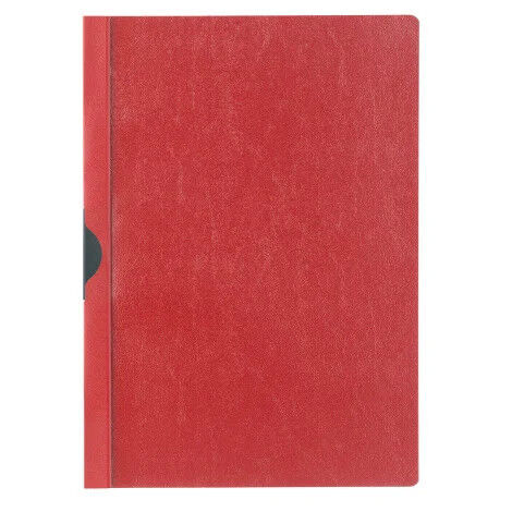 Farde à clip A4 Rouge Niceday - PVC 3 mm