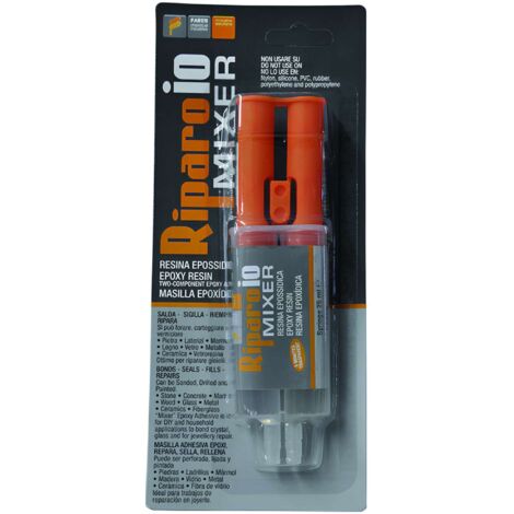 Faren COLLA EPOSSIDICA IN SIRINGA RIPARO IO MIXER  ml. 25