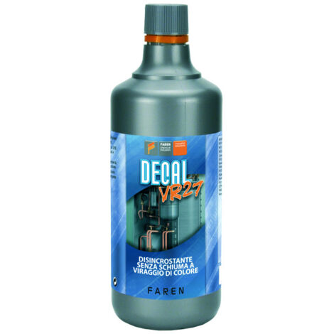Faren DECAL VR27 Acido Viraggio Disincrostante caldaie 1 LT