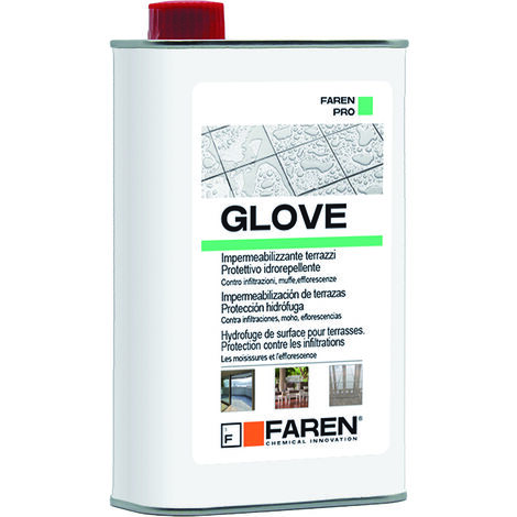 Faren IMPERMEABILIZZANTE PER TERRAZZI GLOVE  lt. 1