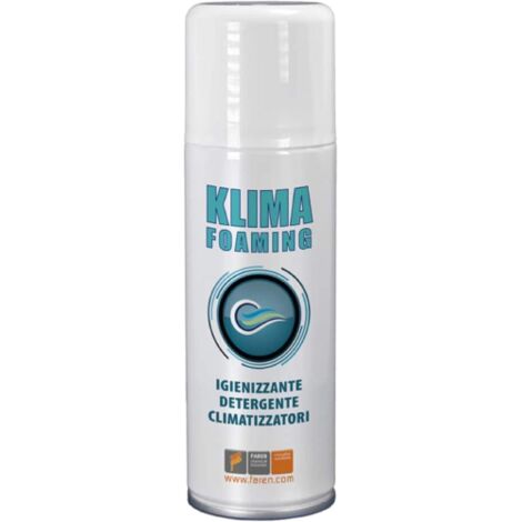 Faren klima foam 400ml pulitore spray schiumogeno igienizzante per climatizzatori