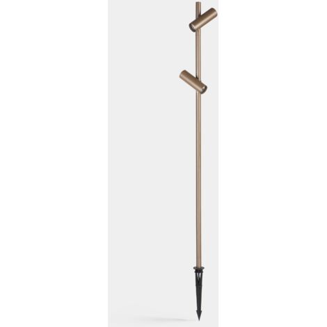 FarettI IP66 Juncus 2 Heads LED 15.2 Bianco caldo - 3000K ON-OFF Marrone 836lm