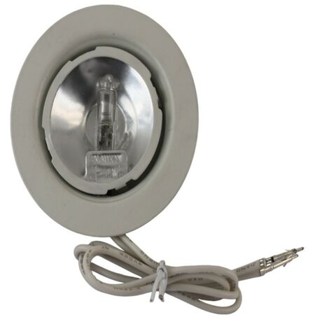 Faretto LED MR11 incasso 4cm soffitto 3W 12V attacco G4 luce barca camper  cappa