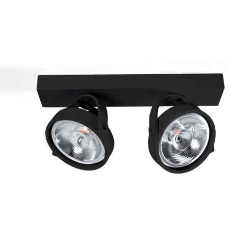 Faretto a doppia superficie "IRIS" - 2 x AR111 GU10