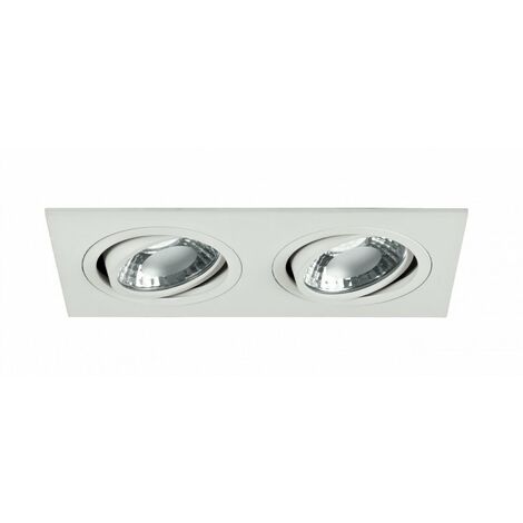 LEDLUX 2 Pezzi Porta Faretto Impermeabile, Porta Faretti da Incasso GU10  MR16, IP54 Per Luci Incasso Da Bagno e Esterno (Rotondo, Nichel Satinato) :  : Illuminazione