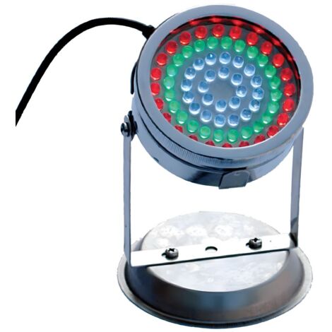 Faretto a led colorati per laghetti e giardini da 6 watt