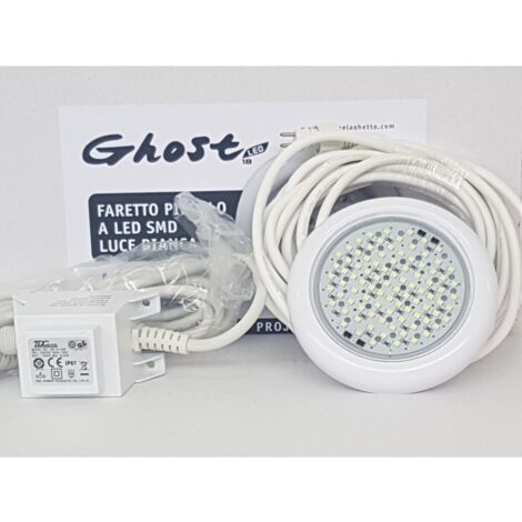 Faretto a led per piscina fuorit. Laghetto Ghost