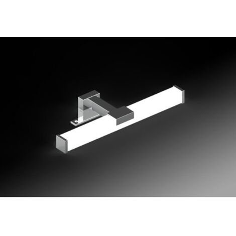 Faretto a led per specchio bagno serie Cube da 30 cm