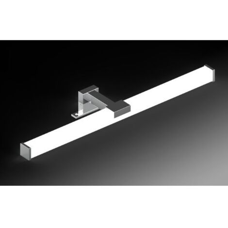Faretto a led per specchio bagno serie Cube da 50 cm