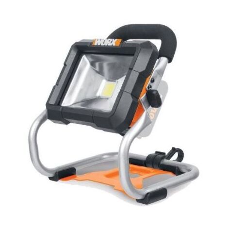 Faretto a led WORX WX026.9 senza batteria 20 V e caricabatterie
