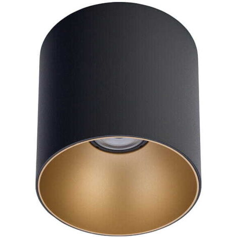 Faretto a soffitto Nowodvorski Point Tone nero/oro GU10
