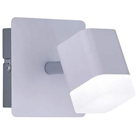 Faretto a Soffitto Spots Led Quadrati Bianco Opaco Roubaiper GD Trio