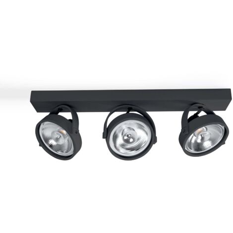 Faretto a tripla superficie "IRIS" - 3 x AR111 GU10