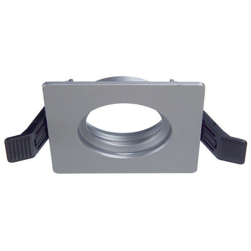 Faretto ad incasso Duralamp Quadrato colore Grigio IP65 ZKR65QG