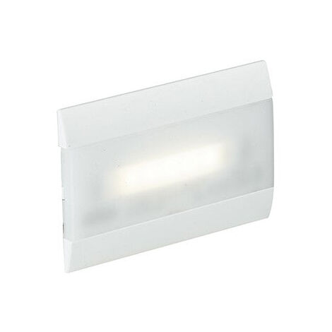 "Faretto ad incasso HELP bianco con luce di emergenza 1W 4000K (luce naturale)"