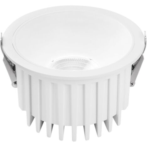 "Faretto ad incasso LED da esterno QUANTUM in alluminio bianco con funzione CCT 18W"