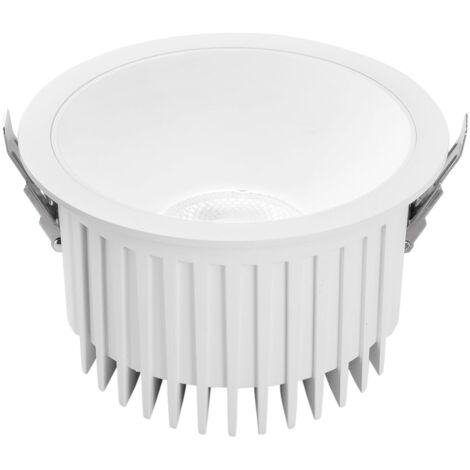 "Faretto ad incasso LED da esterno QUANTUM in alluminio bianco con funzione CCT 40W"