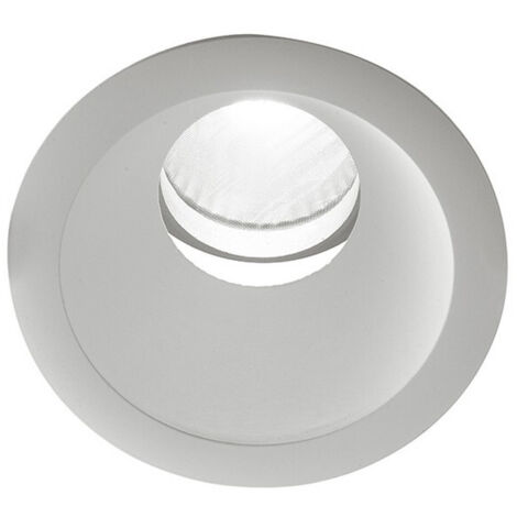 "Faretto ad incasso LED ELITE bianco con luce spot orientabile antiriflesso 20W 3000K (luce calda)"